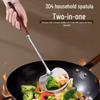 Stainless Steel Stir-Fry Spatula & Scoop Set