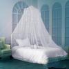 Glow-in-the-dark Star Canopy Mosquito Net Foldable No-Install Bed Curtain