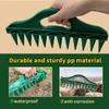 3/1x Plastic Hand Dibbler Garden Seeder Tool 12-Hole Fast Seeding Dispenser Dibber Efficient Planting In Flower Lawn Garden Tool