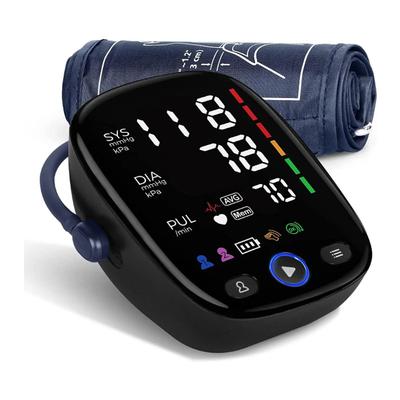 Цифровой тонометр на плечо Автоматический аппарат для измерения АД с LED-дисплеем для домашнего использования Здоровье Кар