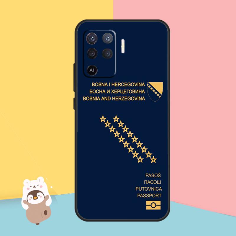 Чехол с флагом Боснии для OPPO Find X5 X3 Lite Pro A15 A16 A52 A72 A5 A9 A31 A53 A83 A93 A54 A74 A94, чехол