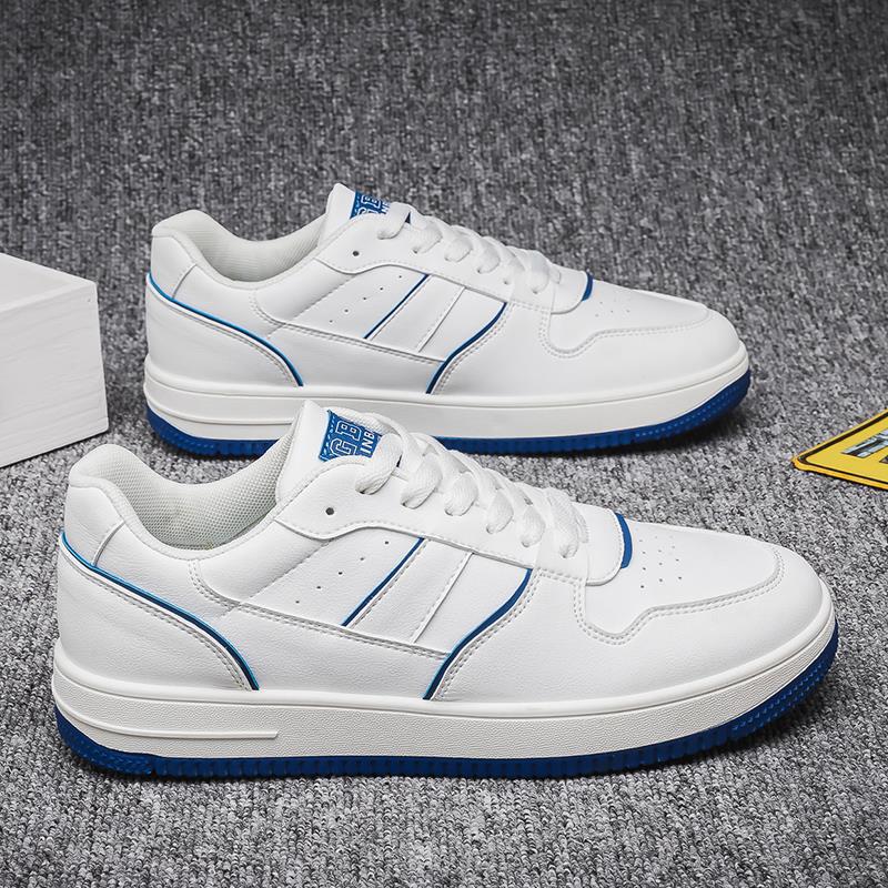 Мужские кроссовки, повседневная спортивная обувь для мужчин, легкая дышащая обувь из искусственной кожи, мужские белые теннисные туфли на плоской подошве, Zapatillas Hombre