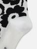 Marimekko Kirmailla Unikko Socks, Women's, Size 34, Gray and White, 52_1_52229191498
