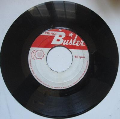 7-дюймовая пластинка PRINCE BUSTER Musical College NONE Prince Buster 1971 Великобритания Регги Ска Даб Б/У