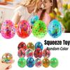 Случайный Пасхальный 1 шт. Яйцо Мячики для снятия стресса Игрушка Отскок Вентиляция Декомпрессия