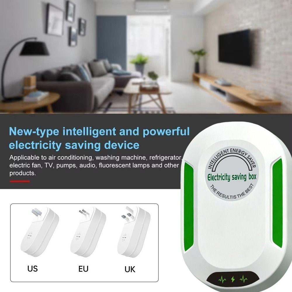 Stable Performance Electricity Saving Box US/EU/UK Adapter Energy-saving Appliance Home Office