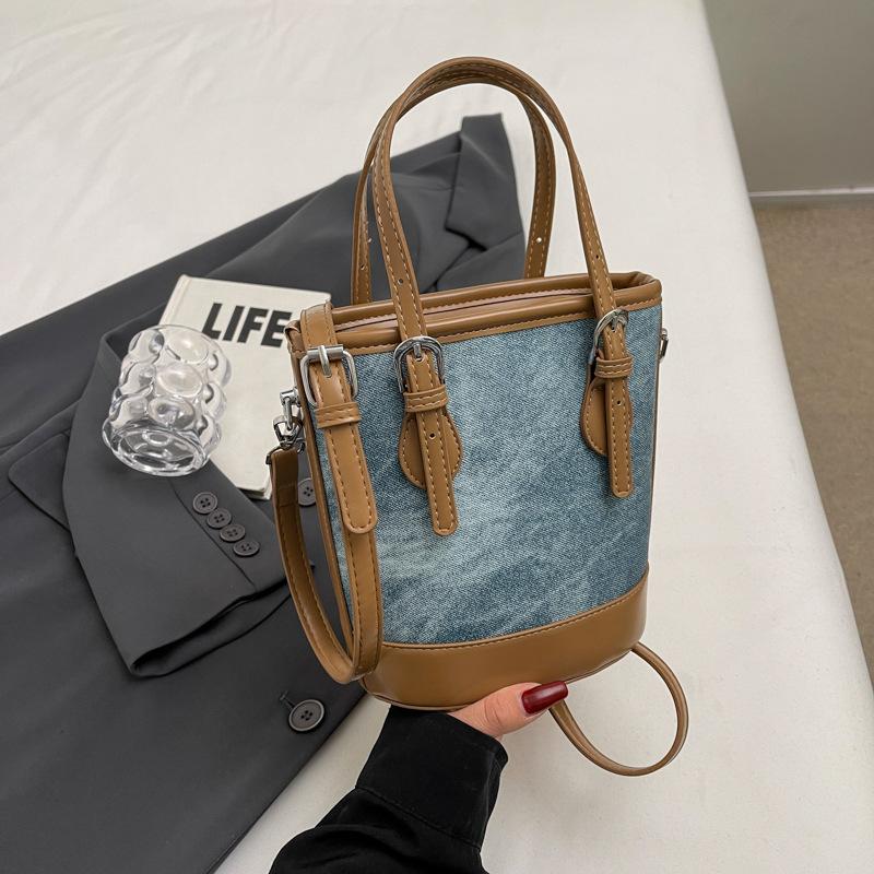 Сумка 2024 года, летняя новая мода, контрастные цвета, популярная сумка через плечо, летняя повседневная универсальная сумка-мессенджер