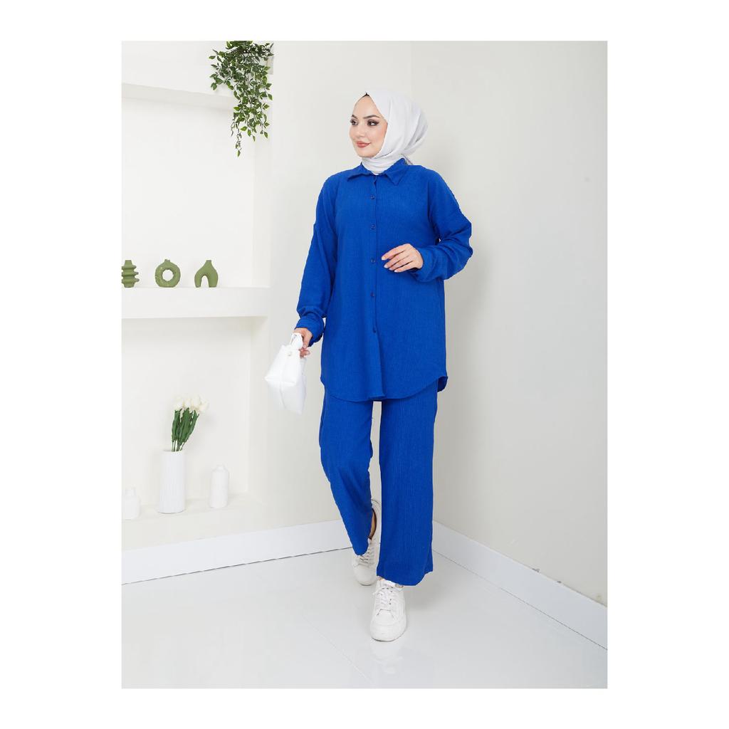 Women's Hijab Suit With Trousers