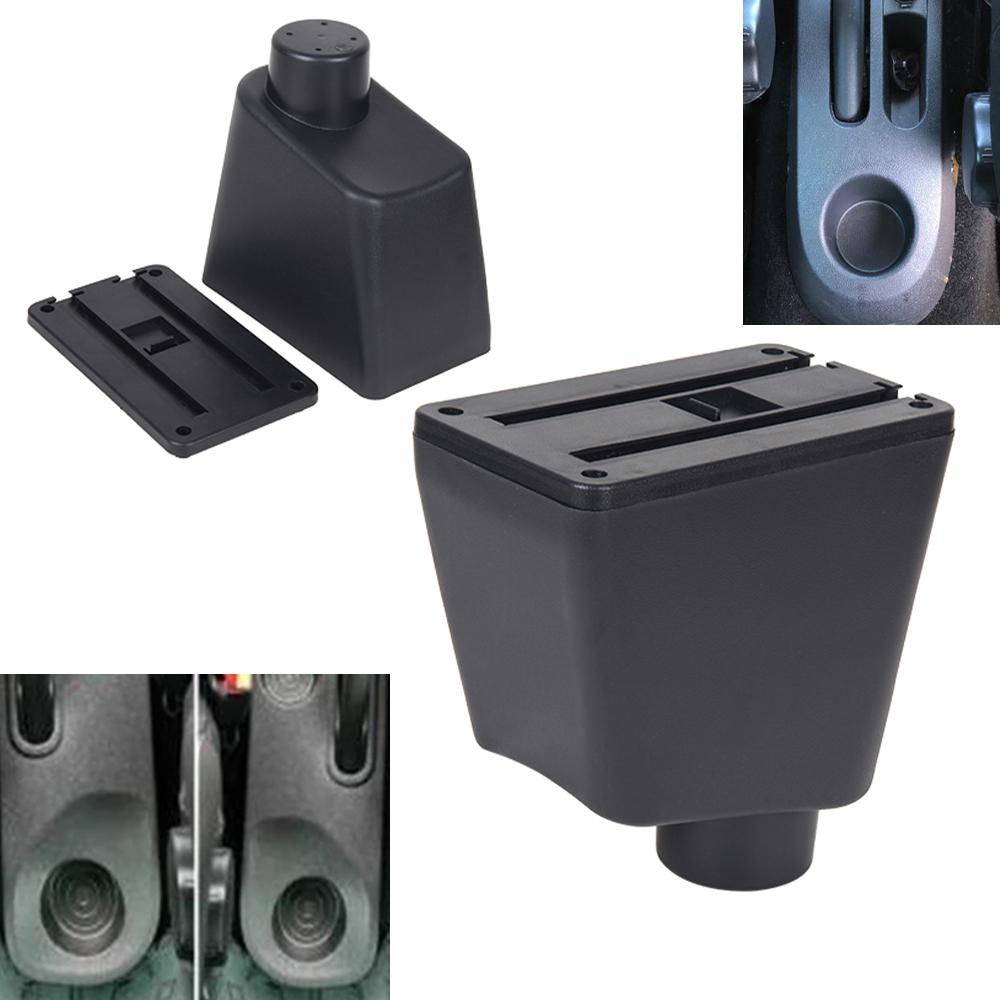 Для Renault Clio 4, для Renault Clio 3 III IV, автомобильный подлокотник, аксессуары для хранения, USB-интерфейс, выдвижной