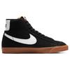 Nike Женские кроссовки Blazer Mid 77 Черный Белый Резина Обувь для скейтборда DB5461-001