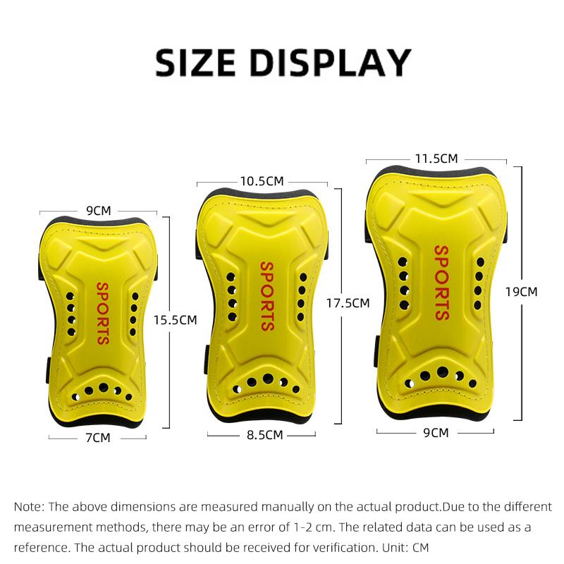 Double-row strap football leg guards for adults and children. Competition and training protective gear for sports and cycling. L 1