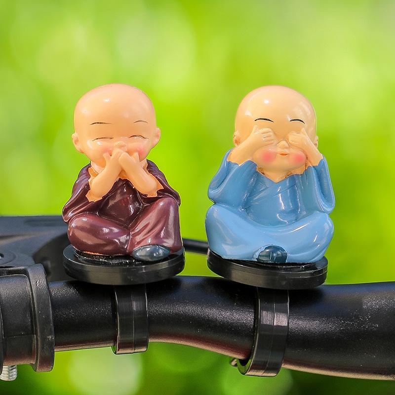 Cartoon Bicycle Cute Bamboo Dragonfly Tie-on Ornament for Motorcycle & Electric Car Decoration