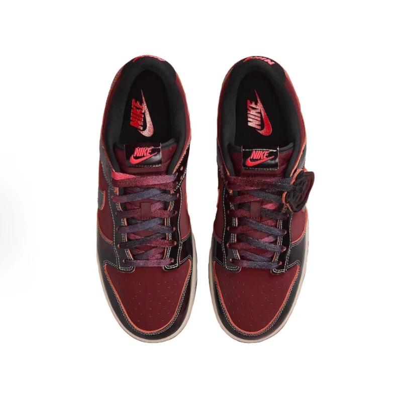 Nike Dunk Low SE Panda-Monium Pack - Team Red Унисекс Кроссовки Темно-Командно-Красный Университетский-Красный Солнечно-Красный HQ1965-600