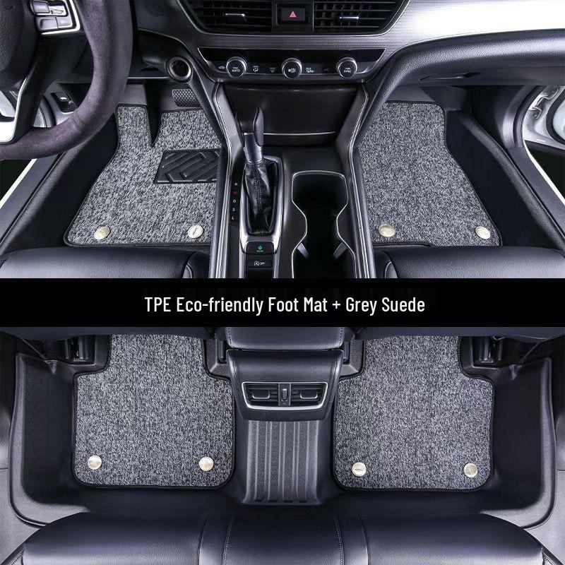 Коврики в салон из ТПЭ, совместимые с Volkswagen Sagitar, Tiguan L, Lavida, Magotan, T-Cross, Golf, Tayron, Bora, Lingdu и Jetta.