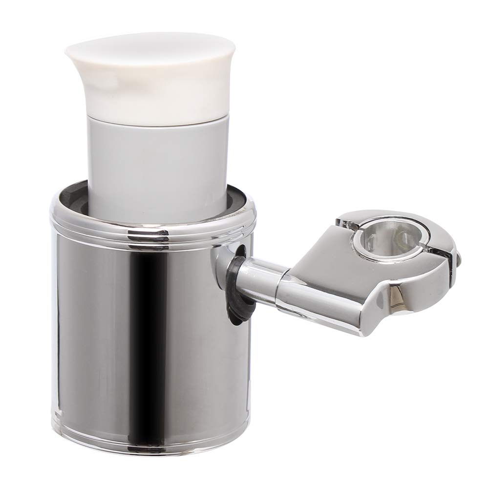 AQIMY универсальный держатель для напитков для мотоцикла 22-32 мм совместимый с рулем подстаканник регулируемый серебристый (2pcs)