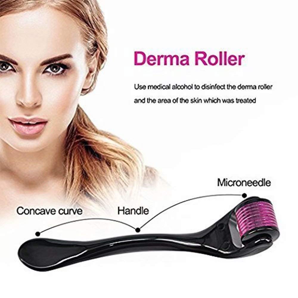 540 Derma Roller Microniddle Roller для лица Microneedling Needles Длина Титановый Dermoroller Mesoroller для волос