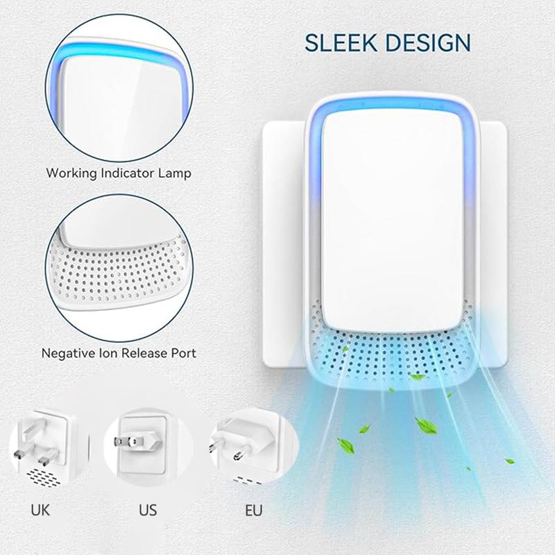 Air Purifier Mini Air Fresheners Deodorizer Negative Air Ionizer Portable Air Cleaner For Home,Office,Pets,Smokers,Toilet (