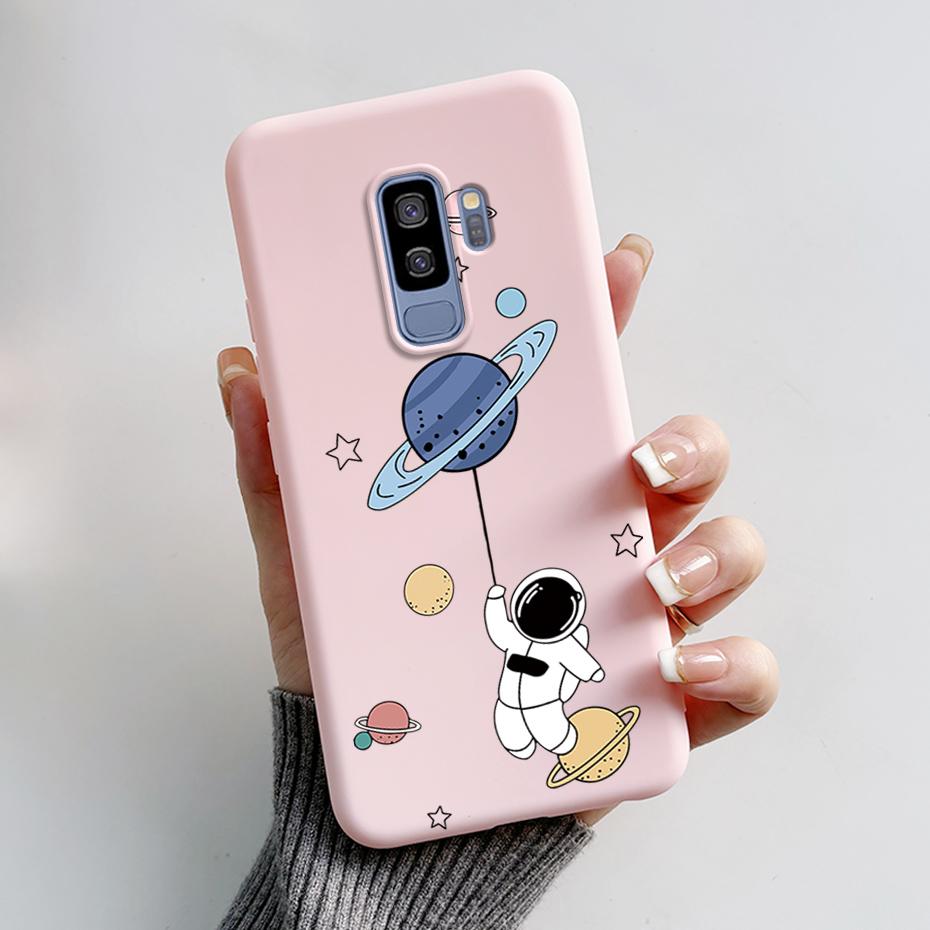 Силиконовая задняя крышка для Coque Samsung Galaxy S9 Plus Милый кролик панда Защитный мягкий чехол для телефона SamsungS9 S9Plus Funda Capas