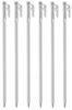 camping moon Martensitic Stainless Steel 420J Hardened Forged Pegs R Series Power Pegs Ideal for Hard Ground R-35-6P
