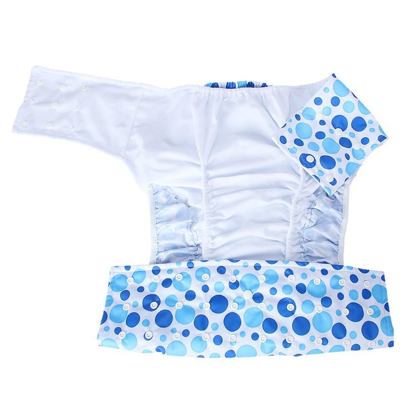 Washable Adult Incontinence Pants Reusable Absorbent Briefs Elderly Or Disabled Care Leak-Proof PUL Fabric