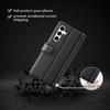 For Samsung Galaxy S24+ Case Genuine Split Leather Phone Cover with Wallet Stand