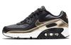Air Max 90 LTR Черный Металлический Золотой Звезда GS CD6864-008