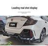 Комплект заднего бампера и диффузора для Civic Type R 10-го поколения - Модель Mugen Unlimited
