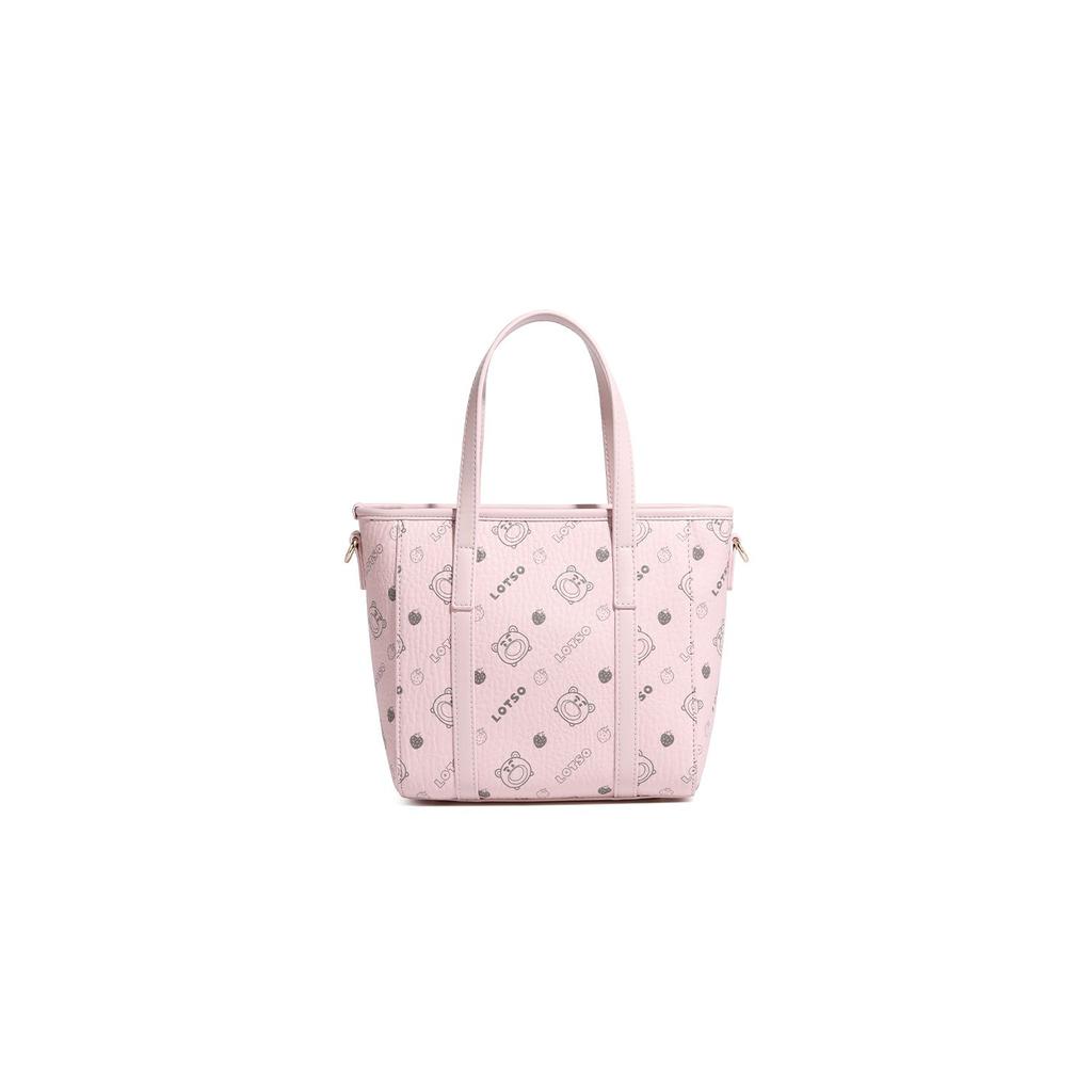 Disney Strawberry Bear Series Cute Fashion Versatile Shoulder Crossbody Tote Bag Women Tote Bag Multicolor BMK-72523