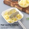 Двойной слой картофельного пюре Ручной картофельный пресс Волнистый пресс-измельчитель Кухонные принадлежности для картофельного пюре Овощи Фрукты