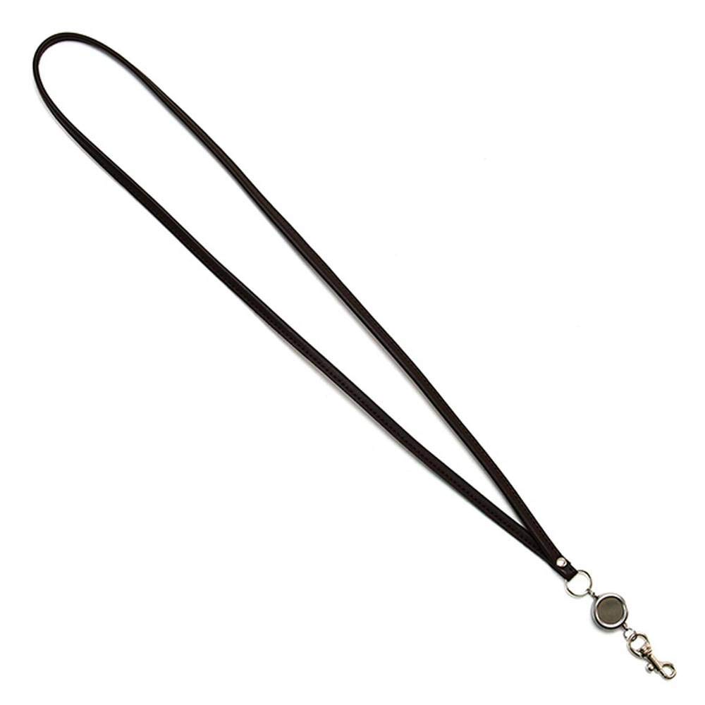 AGILITY affa "Reel ID Holder" with reel, leather ID card case, genuine cowhide leather