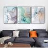 Wall Pictures Geometric Print Living Room Decor Poster Decorative Marble Abstract Canvas Painting Alcohol Ink Posters And Prints No Frame