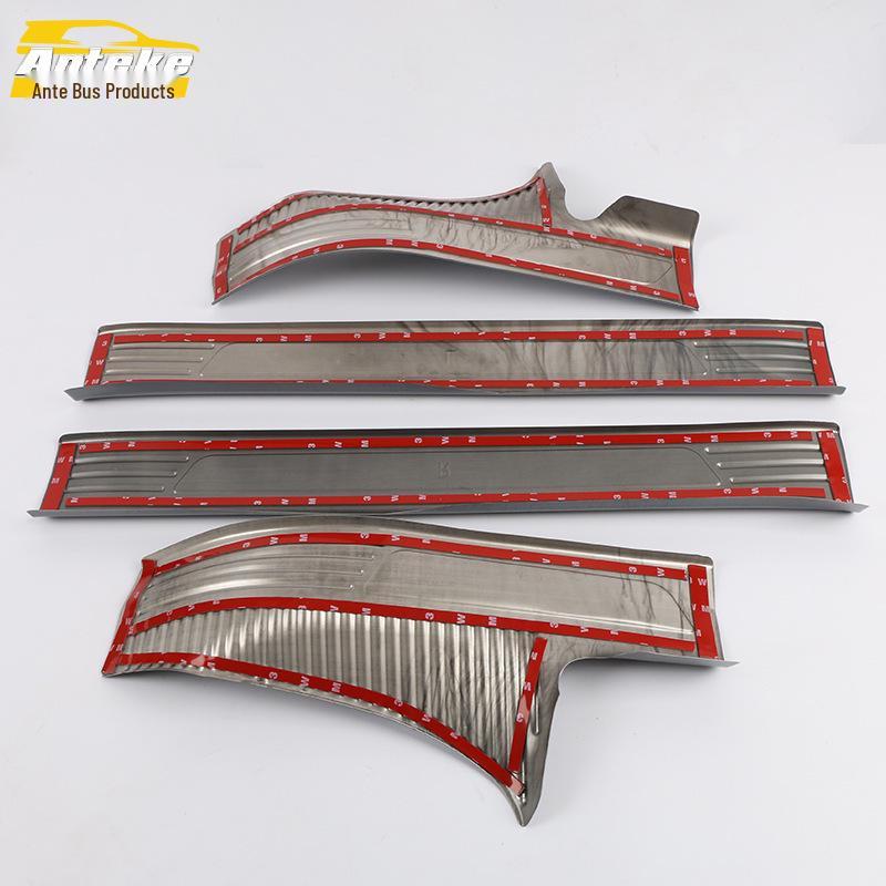 Model 3 Sill and Bumper Trim Kit for 2019 - Welcome Pedal Bright Strip