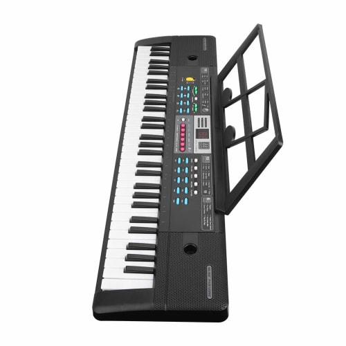 Hopcd Digital Piano, Beginner-Friendly, 61 Keys, Compact, Lightweight, Small, Educational Instrument, Piano Keyboard, Electronic Keyboard, Long-Lastin