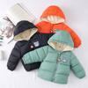 Kids Clothes Children's Jacket Coat Clothing Boy Girl Hooded Thicken Velvet Lining Keep Warm Down Jacket Children Clothing