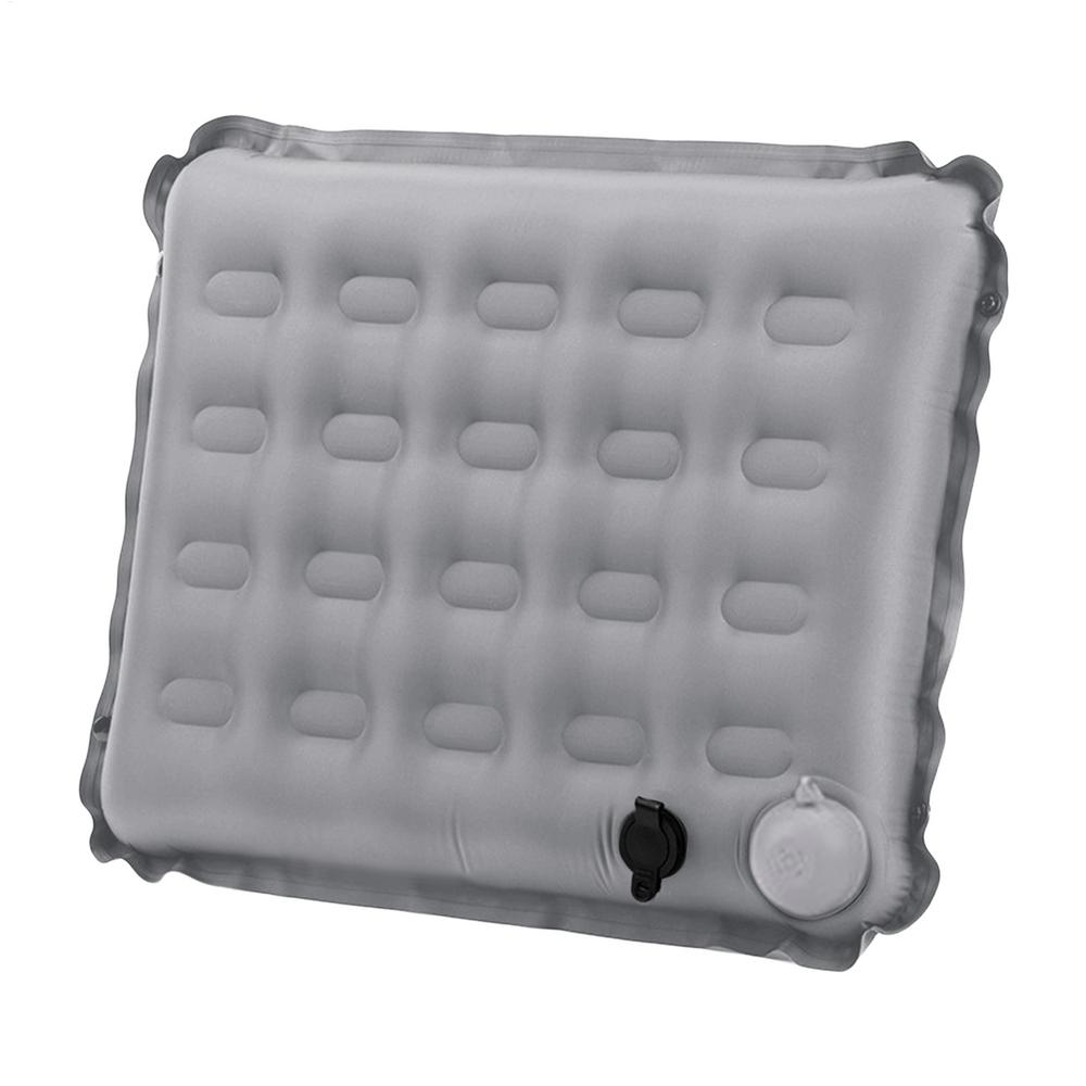 Self-Inflating Stadium Seat Cushion With Reflective Strip & Back Support, Portable Blow Up Chair For Outdoor Sports Events Camp