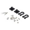 A Pair 1/10 Scale Trailer Buckles Hooks Accessory for RC Truck Crawler Climber