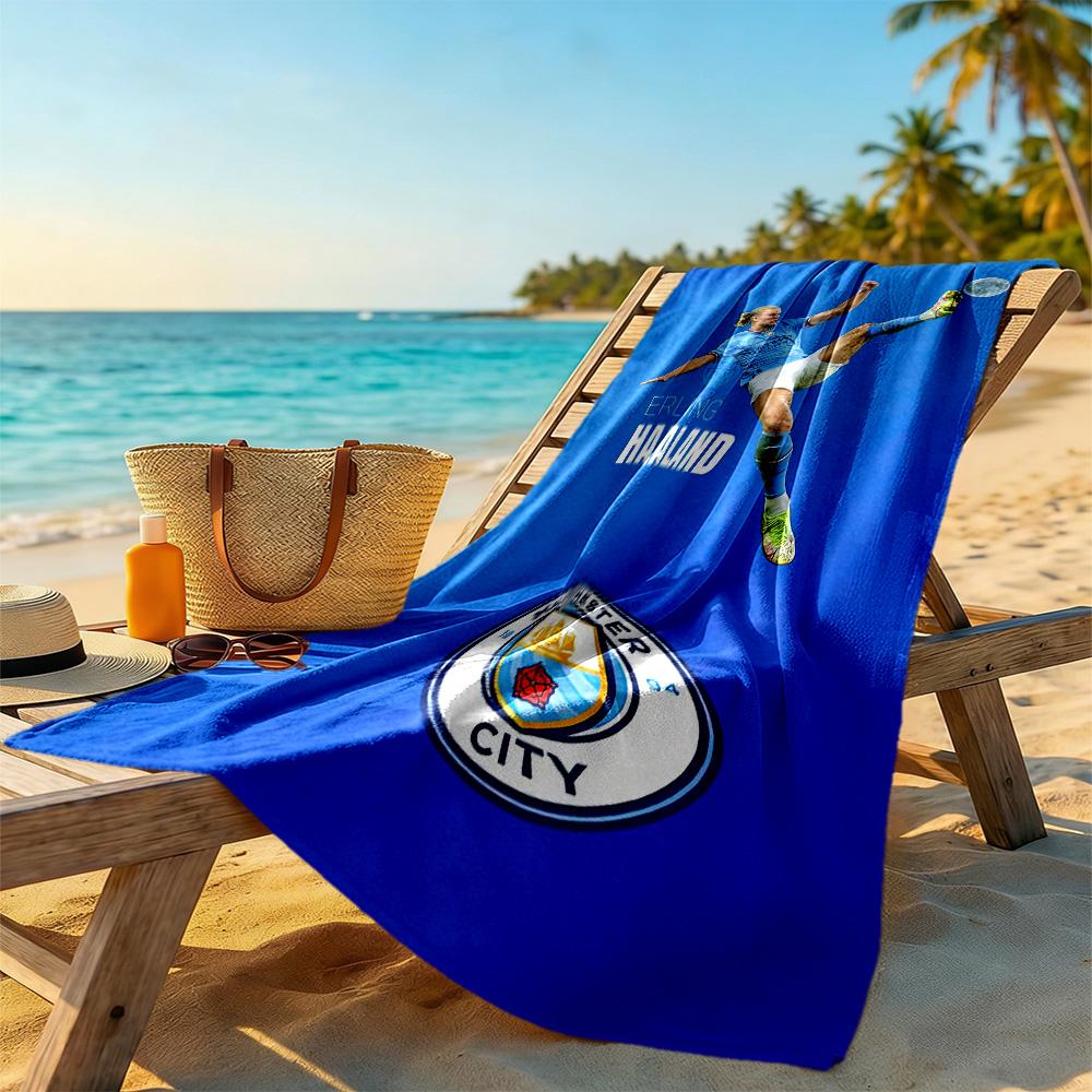 Haaland's Brilliant Performance Beach Towel Super Soft & Absorbent Comfortable Lightweight