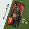 Dachshund Doberman Dog Case For Xiaomi Redmi Note 9 10 11 12 Pro Note 12S 9S 10S 11S Cover For Redmi 12 9C 10C 12C