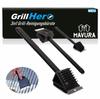 GRILLHERO 3in1 Grill Cleaning Brush Professional Grill Brush Grill Grill Grate Stainless Steel