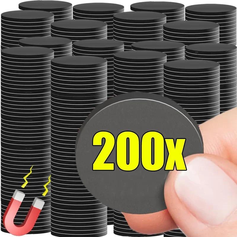 20x2mm Round Magnets with Adhesive Backing Flexible Self Adhesive Magnetic Dots Flexible Magnet Sheets Refrigerator Magnet DIY
