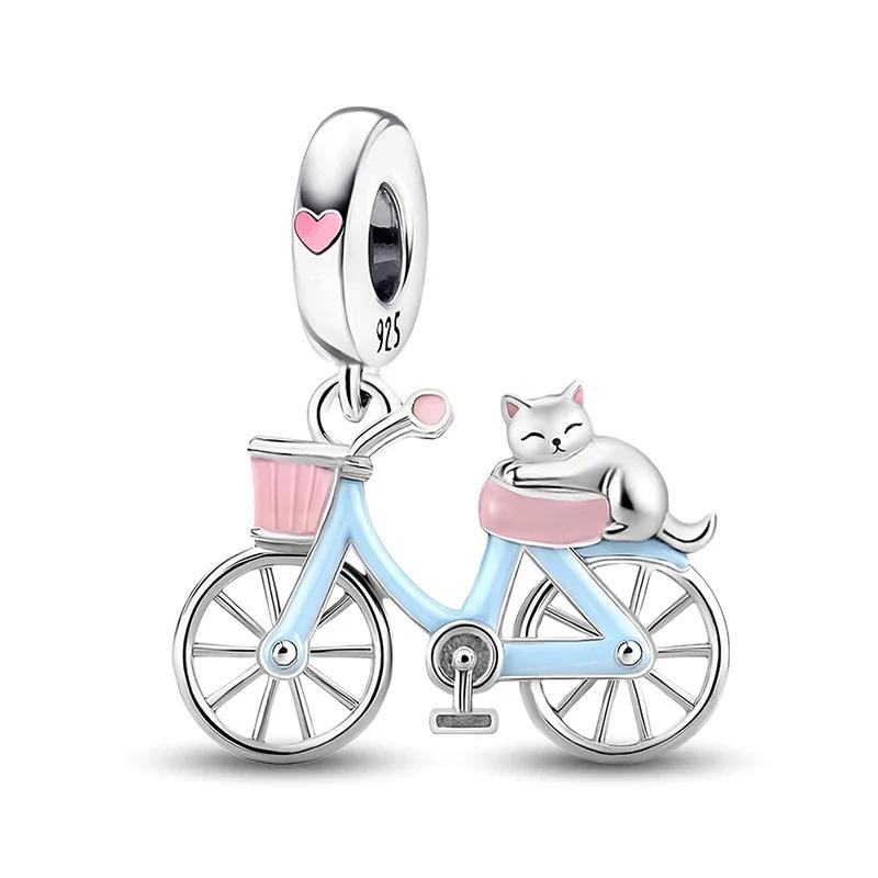 Copper Dinosaur Sunglasses Butterfly Puppy Charms Bead Fit Diy Bracelet Bangle Making Gift Of High Quality Jewelry