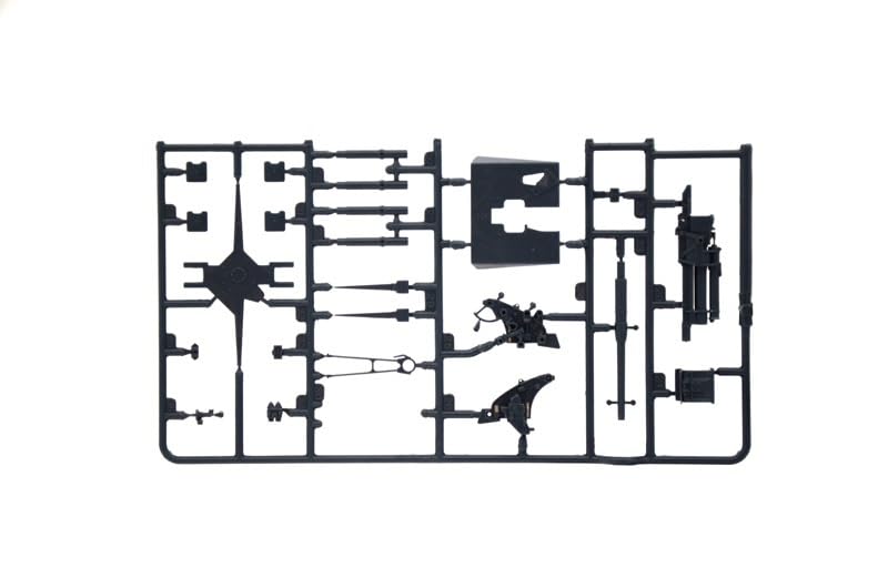 Platz Italeri WW2 Germany Flack37 Plastic Model Kit IT15771 1/56 8.8cm w/Artillery