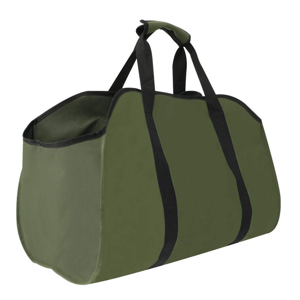 Новая сумка-тоут для хранения дров, большая вместимость, сумка для хранения дров, переноска для бревен из ткани Оксфорд, держатель для дров, сумка для переноски дров