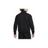 Nike Sweatshirts Unisex Black Stand Collar Moderate Regular FB8563-010