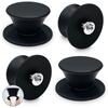 Set of 4 Durable Silicone Pans Cover Silicone Pots Lid Knob Convenient Grip Kitchen Accessories for Cooking Enthusiasts
