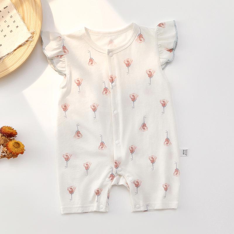 Летний унисекс хлопковый боди с коротким рукавом Summer Infant