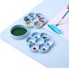 Kids Silicone Painting Pad Drawing Toys Washable Silicone Pad Multifunctional Silicone Art Painting Art Clay Graffiti Mat