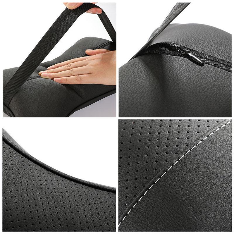 PU Leather Car Seat Headrest Lumbar Support Cushion Interior For BMW M3 M4 M5 G42 G30 G20 E39 E36 E87 E53 F44 F07 F34 G15 G16
