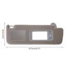 Солнцезащитный козырек для Land Cruiser-Prado 2002-2010 7432060850B1 с зеркалом для макияжа со стороны пассажира/водителя, солнцезащитный козырек в салоне автомобиля
