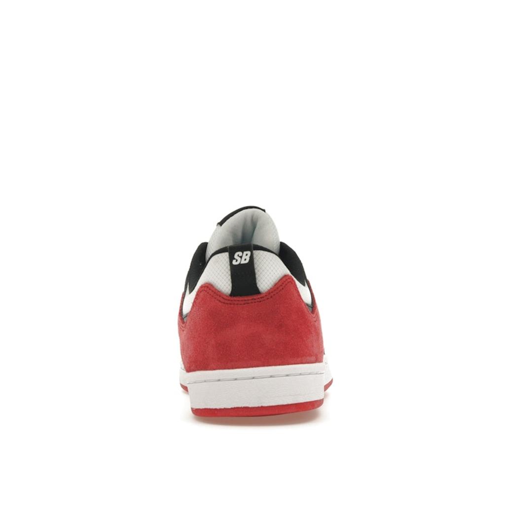 Nike Alleyoop SB White University Красные мужские кроссовки Черные CJ0882-102